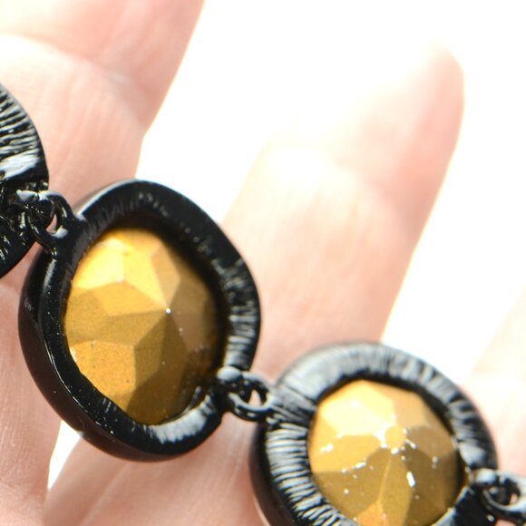 Kenneth Jay Lane Crystal Headlight Bracelet - Picture 12 of 12